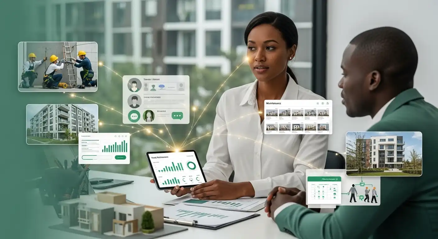 Hands reviewing property valuation documents